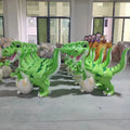 Life Size Resin Fiberglass Animal Dinosaur Chairs Seat Bench Sculpture Statue Park Outdoor Decoration for City Park