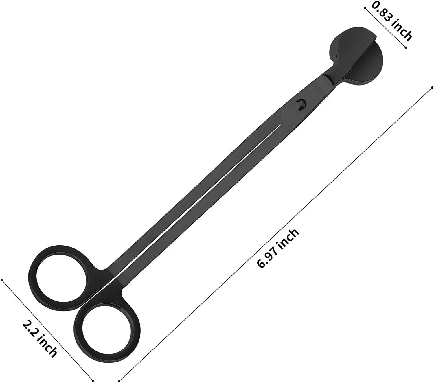 Candle Wick Trimmer Polished Stainless Steel Wick  Cutter Scissors Candle Accessories