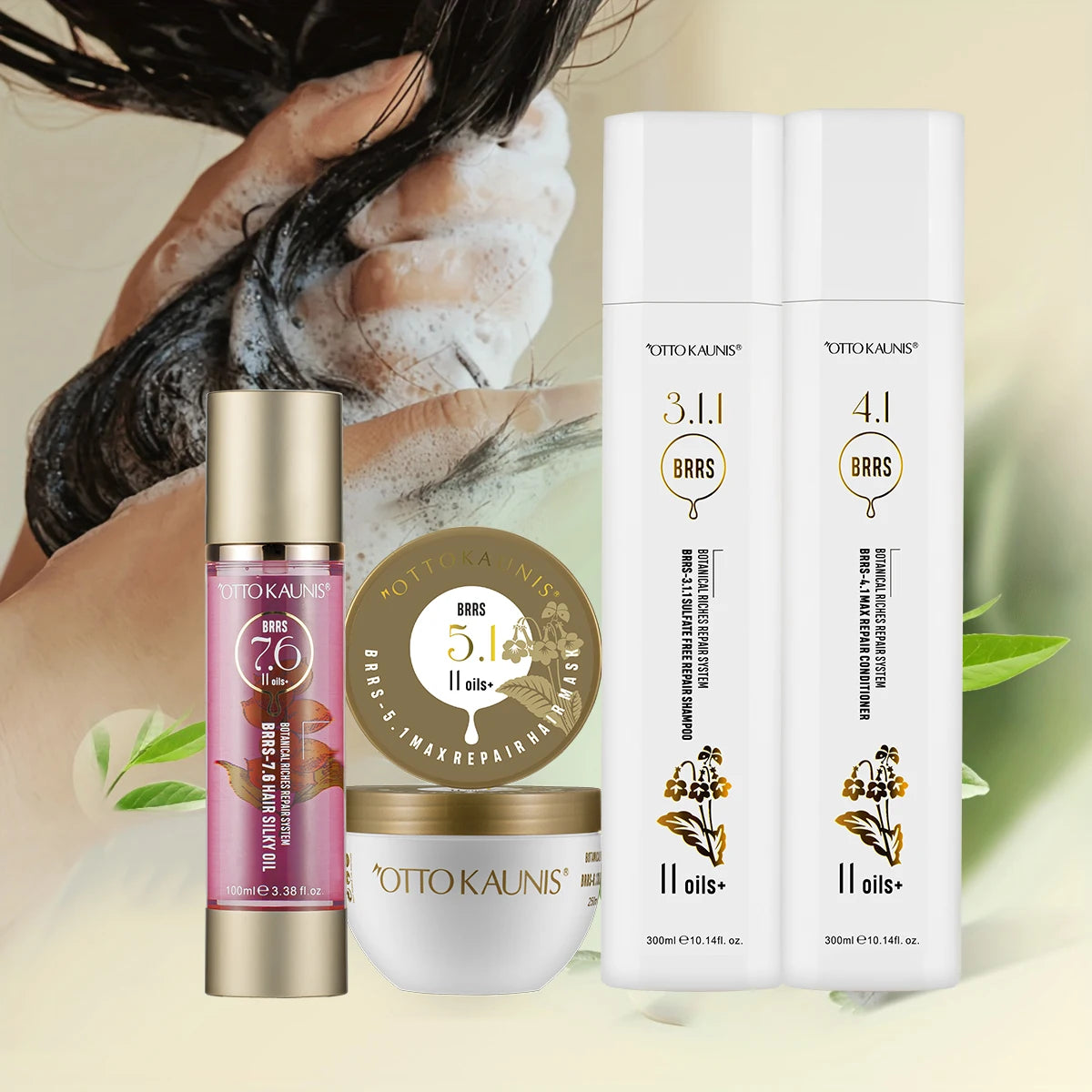 Manufacturer OEM Hair Care Set Treatment Professional Use Organic Repair Keratin Private Label Hair Shampoo and Conditioner