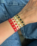 Go2boho Bohemian Colorful Love Heart Gifts Beaded Bracelet Miyuki Beads Boho Handmade Woven Fashion Jewelry Bracelets for Women