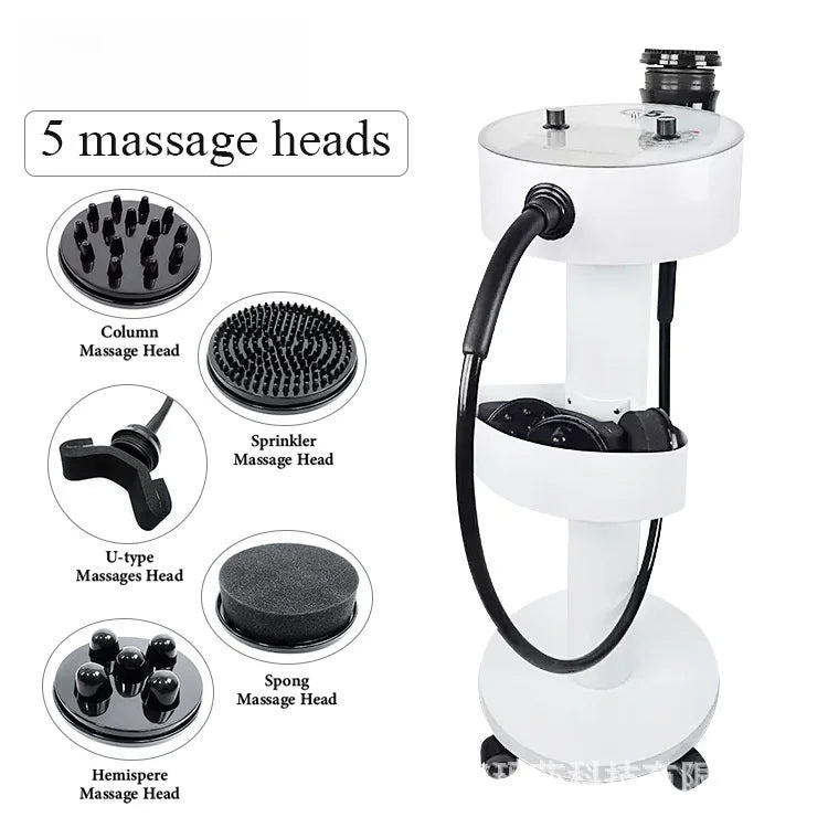 G5 Full Body Slimming Machine 5-Head Fast Vibrating Massager for Weight Loss Body Exercise Relaxation-Beauty Personal Care