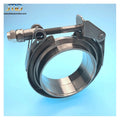 1.75" 304SS Quick Release Clamp Heavy Duty t Bolt Turbo  Exhaust V Band Clamp  V-Band Exhaust Pipe Clamps and Flanges Kits