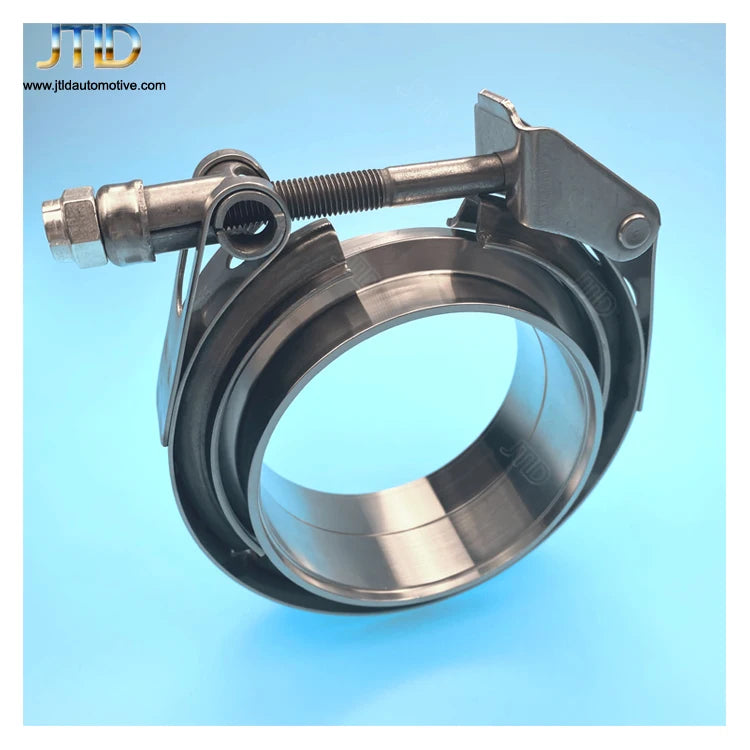 1.75" 304SS Quick Release Clamp Heavy Duty t Bolt Turbo  Exhaust V Band Clamp  V-Band Exhaust Pipe Clamps and Flanges Kits