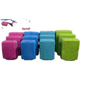 2023 NEW ARRIVAL12PCS SKD CKD SEMI FINISHED ABS LUGGAGE CUSTOM LOGO HARD SHELL TROLLEY BAG