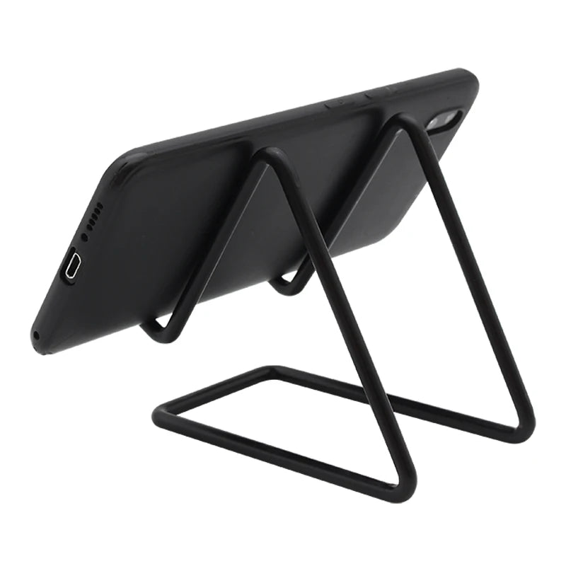 Creative Iron Wire Table Mobile Phone Holder Electroplating Phone Holder Stand