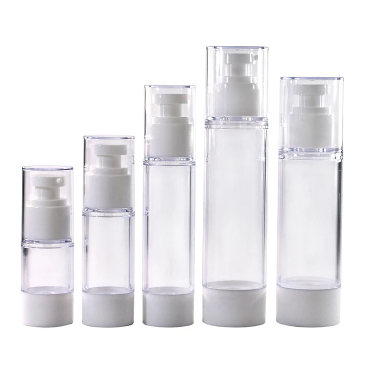 High Quality Face Cream Airless Bottle 15ml 30ml 50ml 80ml 100ml 120ml Airless Spray Bottle for Eye Cream