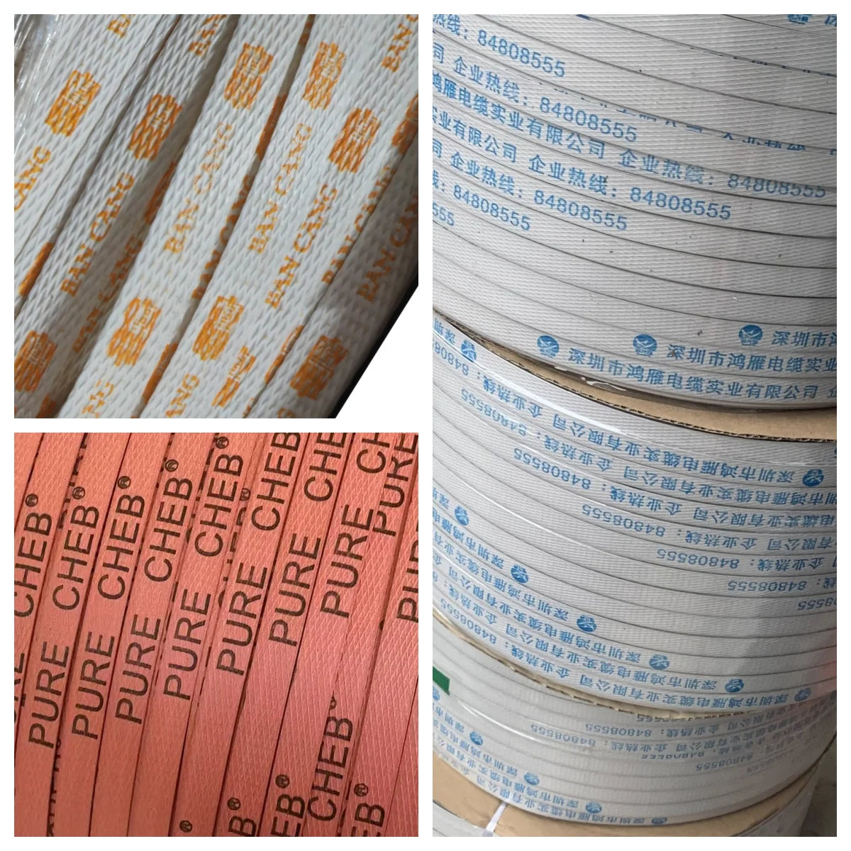 Custom Moisture-Proof Waterproof Corrosion Resistant Plastic Marine PP Strapping 0.45-1.2mm Thickness 50kg-260kg Pull Force for