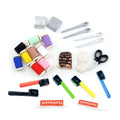 Lovely Household Scissors Sewing Kit Brush Toothpaste Flat Back Resin Cabochons