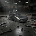Sunland Men's Lightweight Safety Shoes with Metal Toe for Winter Work Enhanced Comfort and Protection
