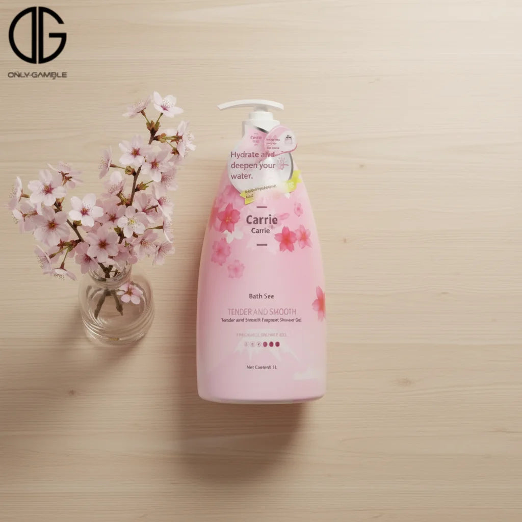 Source Factory Private Label Perfumed Moisturizing Bubble Body Shower Gel 1000ml Women Refreshing Relaxing Long Lasting All Skin