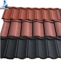 Manufacturer Aluminum-Zinc 0.45mm Steel Stone Color Coated Metal Roof Tiles Material Roof