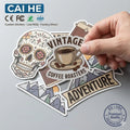 Custom Matte Lamination Die-Cut Vinyl Stickers UV Printing-Durable Waterproof Scratch-Off Decals for Branding Personalization
