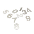 Wholesale Satin Modern Door Address Number Home Hotel 75MM Stainless Steel House Number