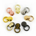 Deepeel KY252 8mm Alloy Rivet Screw Swivel Handbag Side Clip Buckle Nail Button Leather Chain Snap Hanger Hook Bags Accessories