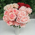 SPR Modern Bridal Bouquet Floral Arch Artificial Latex Orchid Rose Wedding Home Decoration Silk Arrangement Custom Colors Peony