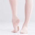 New Coming 60D High Quality Low Price Nylon Spandex Women Adult Girls Dance Wear Convertible Ballet Tights with Hole