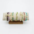 6*8mm Wholesale Natural Gemstone Bracelets Irregular Chip Stone Beads Stretch Bracelet for Women