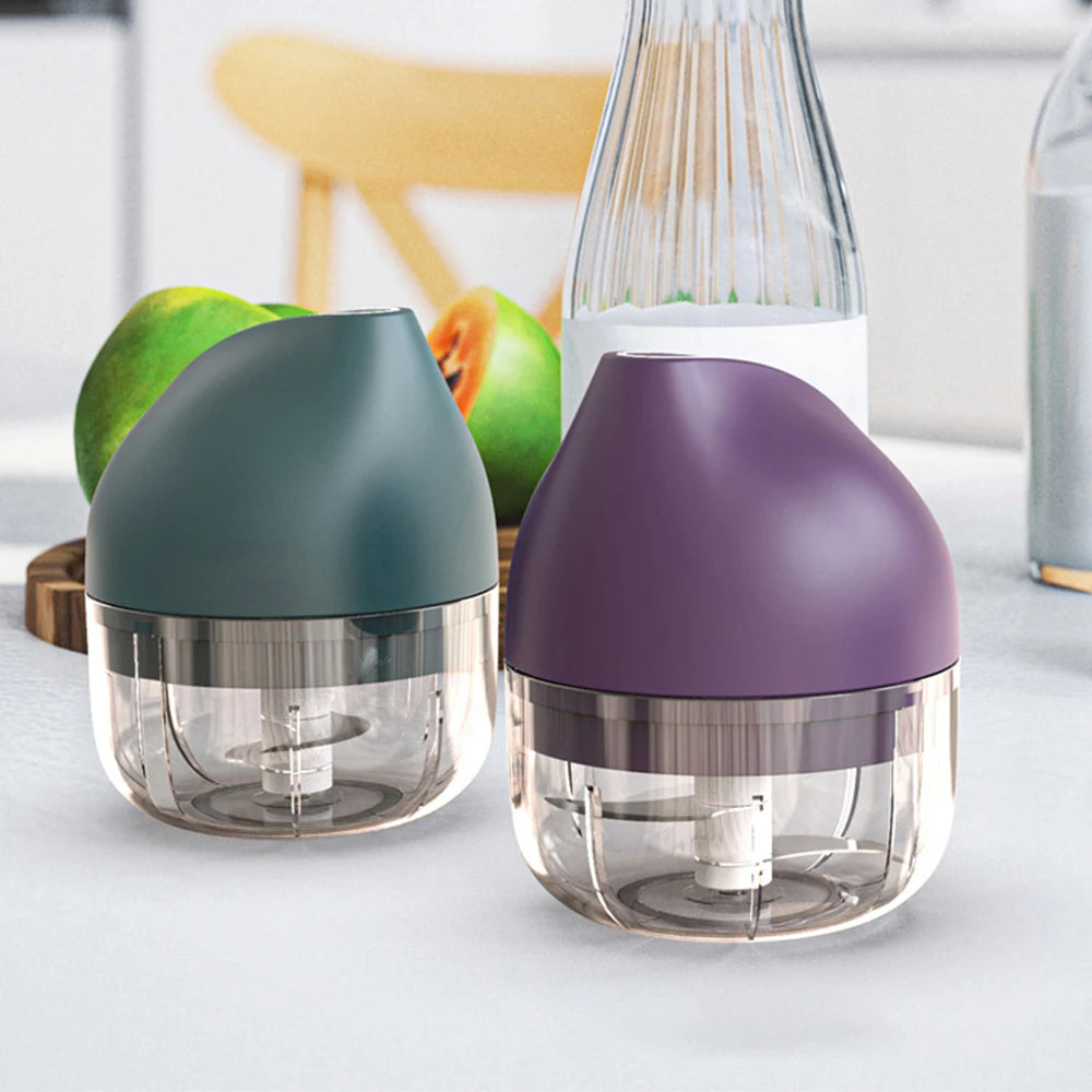 Home Kitchen 100 250ML USB Charging Wireless Electric Mini Garlic Chopper F384-1