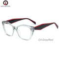 New Arrival Women Glasses Frames Colorful Spectacle Eyewear Cat Eye Glasses Acetate Frames