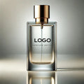 Wholesale Luxury Fragrance Transparent Empty Round 30ml 50ml 100ml Unique Glass Perfume Sample Bottle With Metal Zinc Alloy Lid