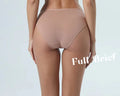 Women Mid-Rise Underwear Vertical Stripe Cotton Panty Breathable Panties Skin Friendly Lingerie
