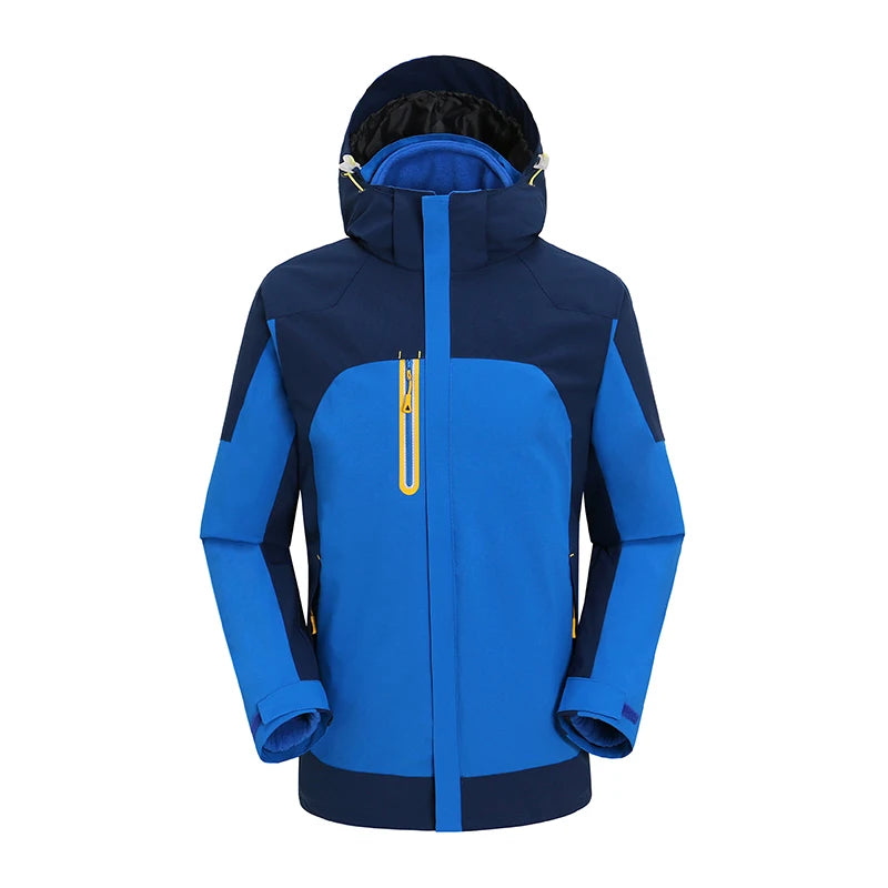 Outdoor Customized Logo Unisex Hard Shell Rainproof Climbing Hiking Breathable Windbreaker Zipper Safari Jacket
