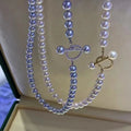 C198 925 Sterling Silver 18K Gold Plated Pearl Clasp for Jewelry Wholesale Metal Cord Ends Clasp Necklace or Bracelet Clasp
