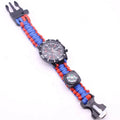 Survival Gift Outdoor Emergency Watch Bracelet for Kids Men Women for Climbing Casual Tours