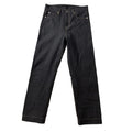 DENIMGUYS Men High Street Style Japanese Selvedge Raw Denim Pants Custom Logo Trend Casual Versatile Loose Straight Jeans