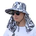 New Out Door Hiking Sun Protection Hat Face-covering Wide Brim Fishing Hat Fishman Hat