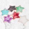 Hot Selling Five-Pointed Star Crystal Resin Palette 9 Colors Solid Butter Nail Gel Tips Variety Nail Art Color Palette