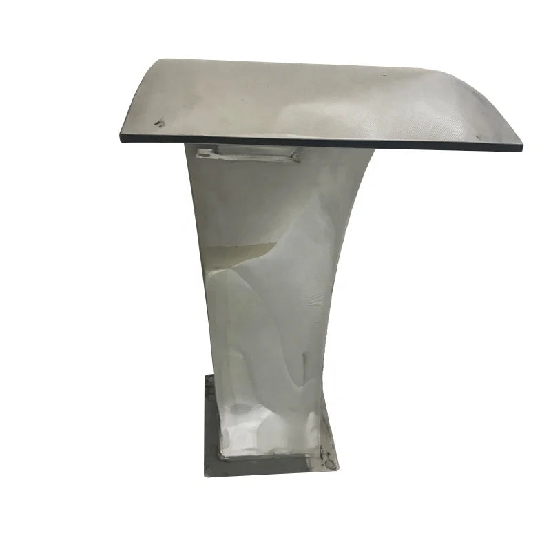 Swimming Pool Equipments Massage Stainless Steel Outdoor Pool Blade Waterfall