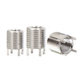 M10 Stainless Steel Inserts Key Locking Thread Inserts Thread Repair Furniture Threaded Inserts Pin Bushing Brass Fasteners