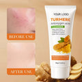 Wholesale Turmeric Facial Cream Cleanser Deep Moisturizing Anti-Oxygen Fades Blemishes and Acne