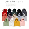 US/EU Size Thick Cotton Hoodies with Puff Embroidery and Custom Logo Solid Pattern Hooded Collar Plain Dyed for Autumn