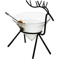 Iron Shelf Art Northern Europe Style Milu Deer Wedding for Creative Romantic Bar Molecular Cocktail Cone Martini Cup