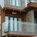 YL Modern Stainless Steel 304 316 Anti-corrosion Outdoor Balcony Fitting Balustrade Design Glass Railing with 5-Year Warranty