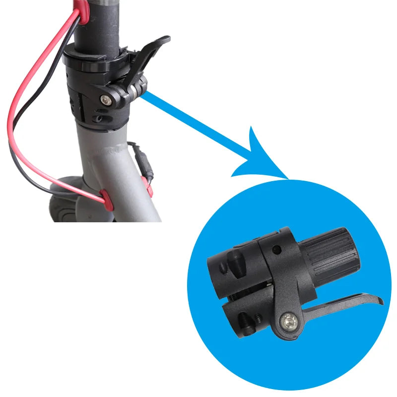 Superbsail Electric Scooter Folding Hook Rod Pole Base for Xiaomi M365 E Scooter Shaft Locking Lock Screw Replacement Parts Hook
