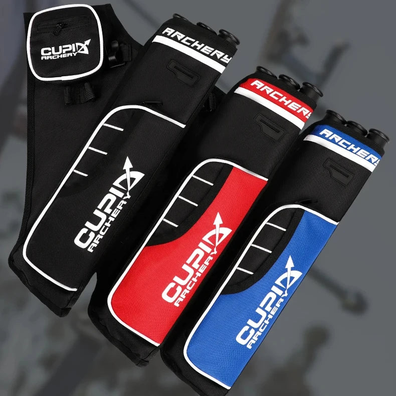 Outdoor Sports Arrow Quiver Colorful Durable Portable Arrow Quiver for Adult Archery Bow Hunting ShootingHip Back Pocket Bags