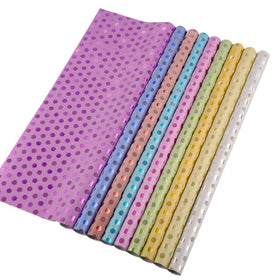 Factory Direct 50*70cm CPP Red Holographic Glitter Thermal Laminate Film for Gift Box Wrapping