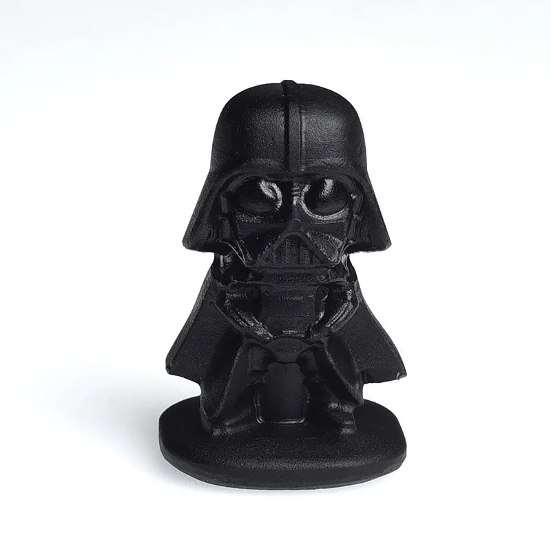 DIY High Quality Crystal Crafts Cute alien Shape Model Black Obsidian Crystal for Gift Home Decoration