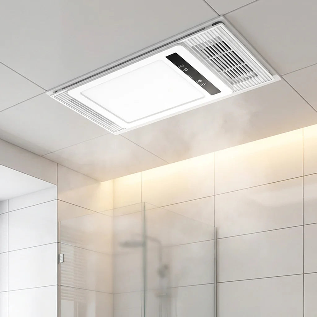 Jiaxing Factory Direct 300*600mm Ceiling-Mounted PTC Electric Heater Remote Control 2600W LED Lighting Ventilation Smart Home