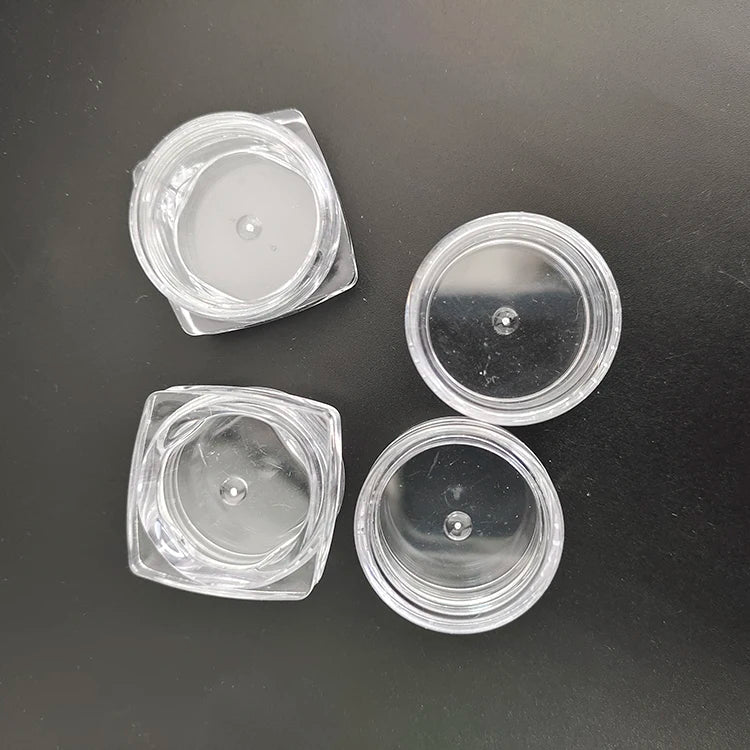 10g 15g 20g 3ml 3g 5ml 5 Gram 20m 15ml 30g 30ml 10ml 50ml Cosmetic Container Makeup Sample Jar Ps Clear Plastic Jar