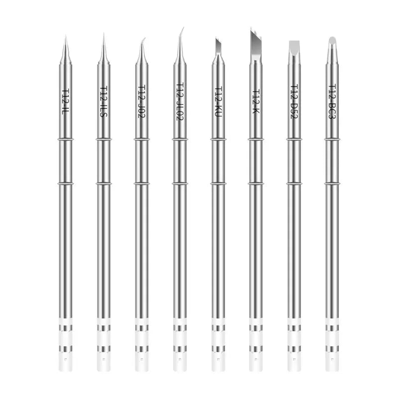 Factory Wholesale IBK Brand T12 Series Lead-free Soldering Iron Tips T12-K/KU/KR Slip-On Stick Welding Tip for T12 Soldering