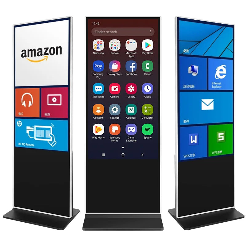 Floor Standing Touch Screen Indoor Lcd DisplayAdvertisement Digital Signage for Shop Elevator Restaurant Hospital School