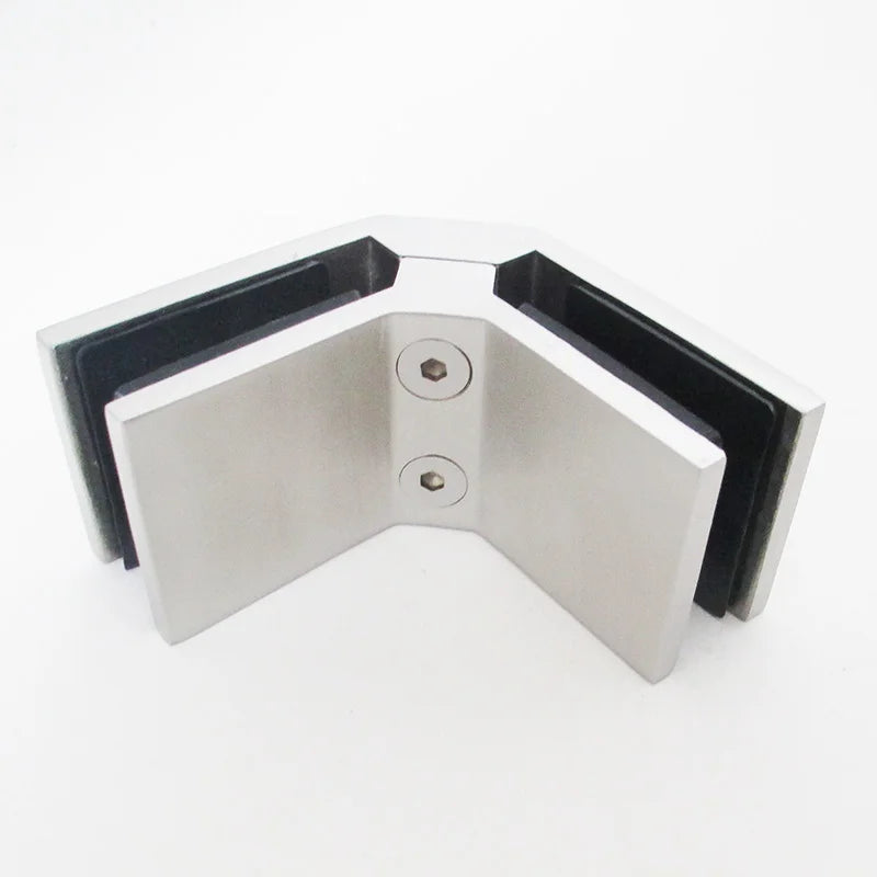 90 Degree Glass to Glass Corner Clamp Bracket Holder Balustrade Railing Glass Fitting for Stairs Railing Designs in Steel MegaBDM