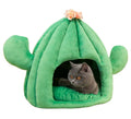 Hot Selling Cactus Shaped Pet Nest Cat Nest Plush Cat Bed Sleeping Pad Dog Nest Warm Cat Supplies in Winter