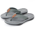 EVA Soft Sole Lightweight Herringbone Slippers for Men Comfortable Clip-On Beach Shoes and Outerwear Summer Fashion
