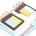 A5/A6 Spiral Aluminum Hard Cover Notebook Loose-Leaf Binding Planner Gift Storage