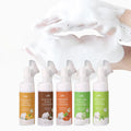 Private Label Organic Amino Acid Foam Face Wash Coconut Oil Control Anti Acne Foaming Facial Cleanser for Dry Skin OEM Supply